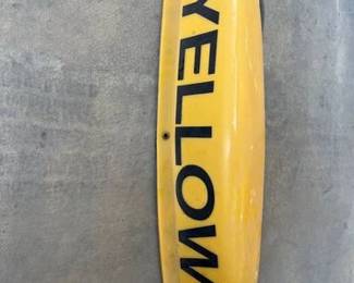 1975 Yellow taxi light cover