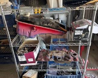 9020 4Tier Metro Rack, Water Pump, Oil Pans