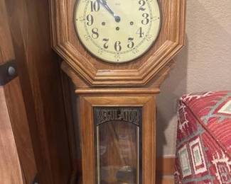 7012 Ridgeway Regulator Wall Clock