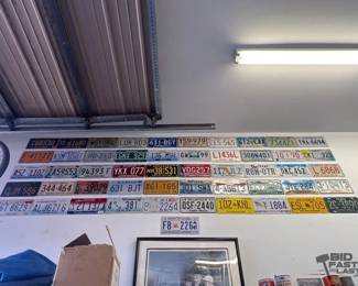 2150 51 License Plates