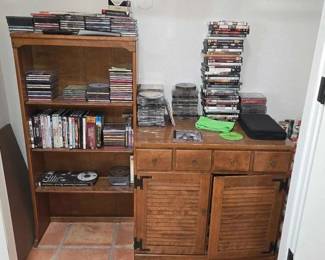 6005 CDs, DVDs VHS Collection