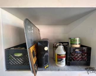 2525 Spray Paint, Quickrete, Oil Pan and Miscellaneous