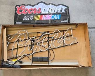 1050 2 Coors Signs