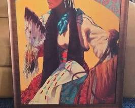6525 Terry Cooke Hall Framed Canvas