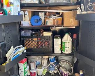 1990 Craftsman Tool Cabinet full of supplies