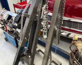 1665 Pittsburg 1 Ton Engine Hoist