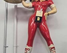 1460 Betty Boop Car Hop Waitress Statue