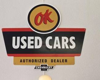 1215 OK Used Cars Sign