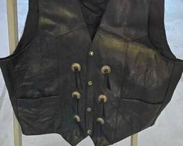 2140 El Vendao Leather Vest