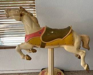 8118 CocaCola Carousel Horse