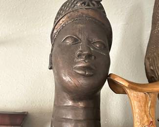 African bronze altarpieces four different ones