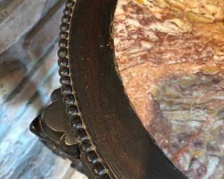 Table detail. 