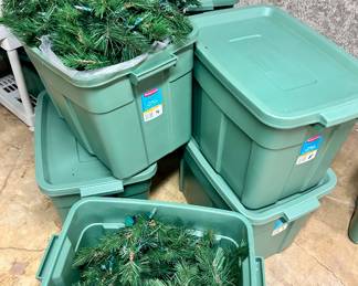 (8) 8’ prelit garland branches  $10ea
