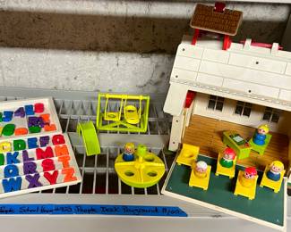 Little People Schoolhouse Set $100