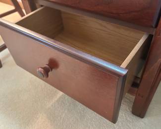 Bassett 2 drawer nightstand 24WX 16 DX 24H $75