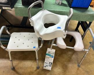 Bath seat & handicapped toilet seats