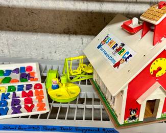 Little People Schoolhouse Set $100
