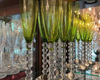 Baccarat stemware