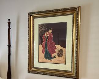 Gina Lombardi signed print
