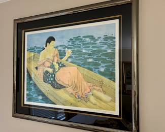 Muramasa Kudo signed and numbered print, "Loves Passenger"