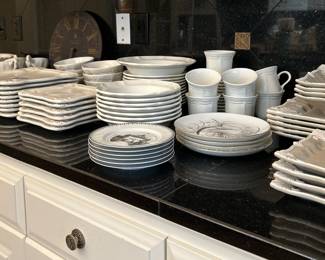 Vietri, Mikasa and Adams Brentwood dinnerware
