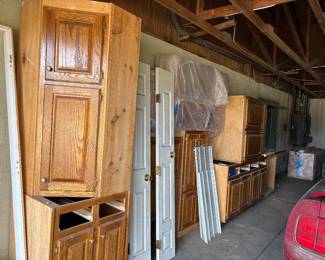 KITCHEN IS BEING RENOVATED AND ALL KITCHEN CABINETS ARE FOR SALE - EXCELLENT CONDITION