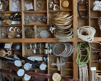 Our jewelry collection is super fun! Sterling. Costume. Vintage. Italian. unique....it's all here!