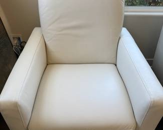 Gorgeous off white recliner
