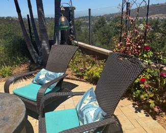 Patio furniture everywhere