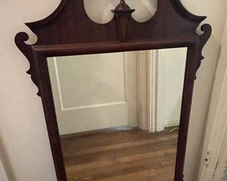 Mahogany Wall Mirror