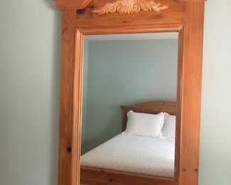 Broyhill Low Chest of Drawers with Mirror