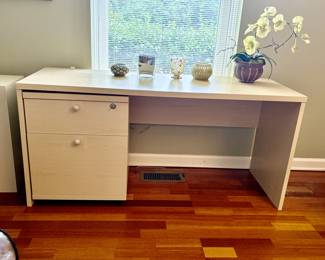 Arhaus office furniture. There is a set of 3 pieces. 