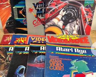 1980s Atari Age magazines and Video Arcade magazines