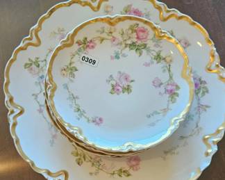 Limoges dishes, 6pcs