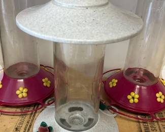 Hummingbird feeders