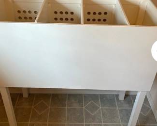 Wooden laundry sorter