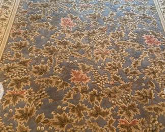 8’11’ wool area rug