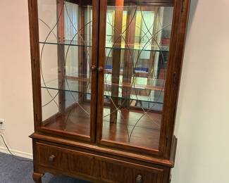 Beautiful china display cabinet