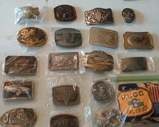 Car Belt Buckles & Patches