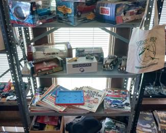 Diecast, Race Mags, Etc