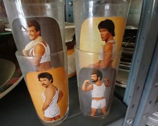 70's Sip & Strip Glasses