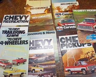 Chevy Brochures