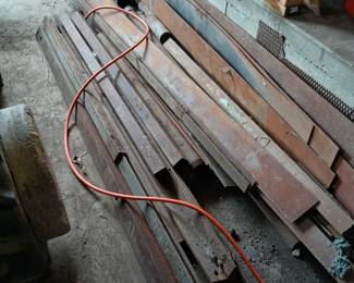 Lots of Angle Iron, Etc