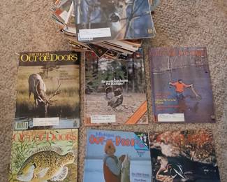 Huge lot of 70's 80's Michigan Outdoor Magazines