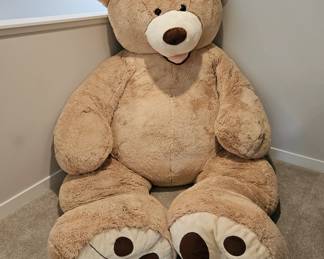 92” tall hugfun teddy bear
