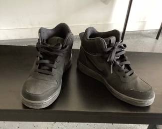 Nike black high tops youth size 5.5