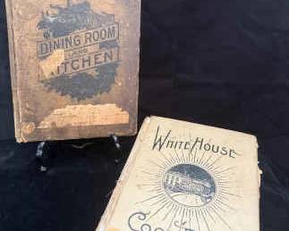 Antique Cookbooks The White House  Dinning Room  Kitchen