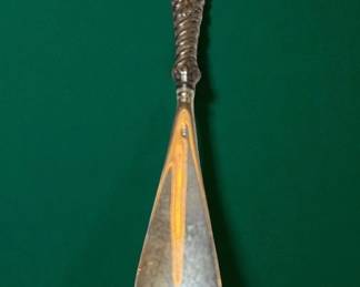 English Edward E.S. Barnsley Co Sterling Shoe Horn