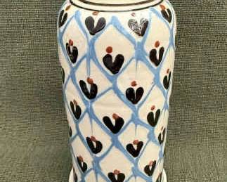 Signed Vase ,Herman A. Kahler Renowned Danish Potter