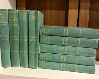 9 Collected Works of Rudyard Kipling 1899 Doubleday McClureNorwood Press 